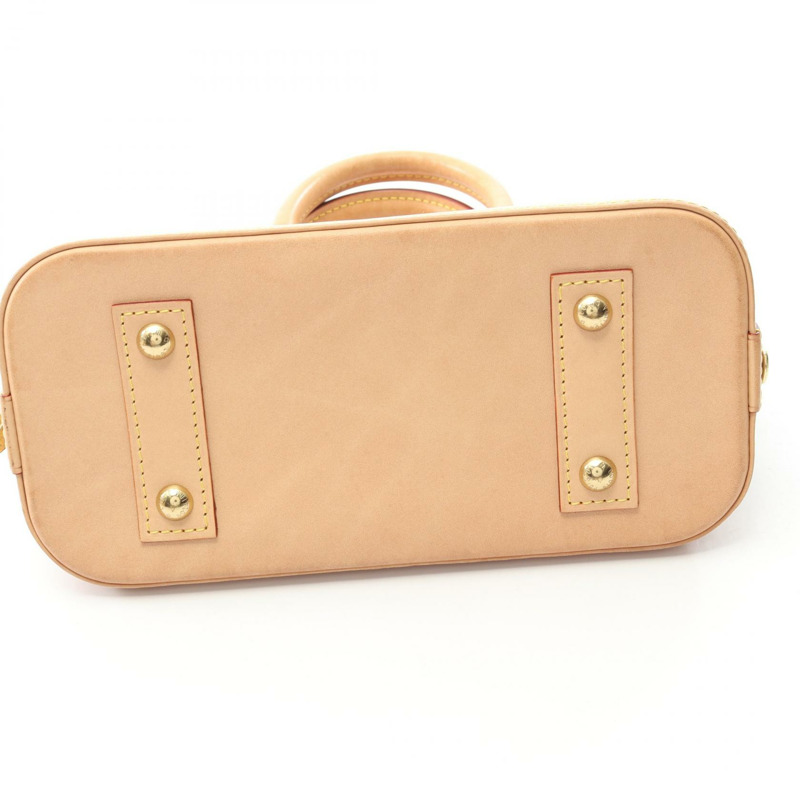 路易威登 Alma BB 單肩手提包 M53152 Monogram 帆布棕色二手女士-6