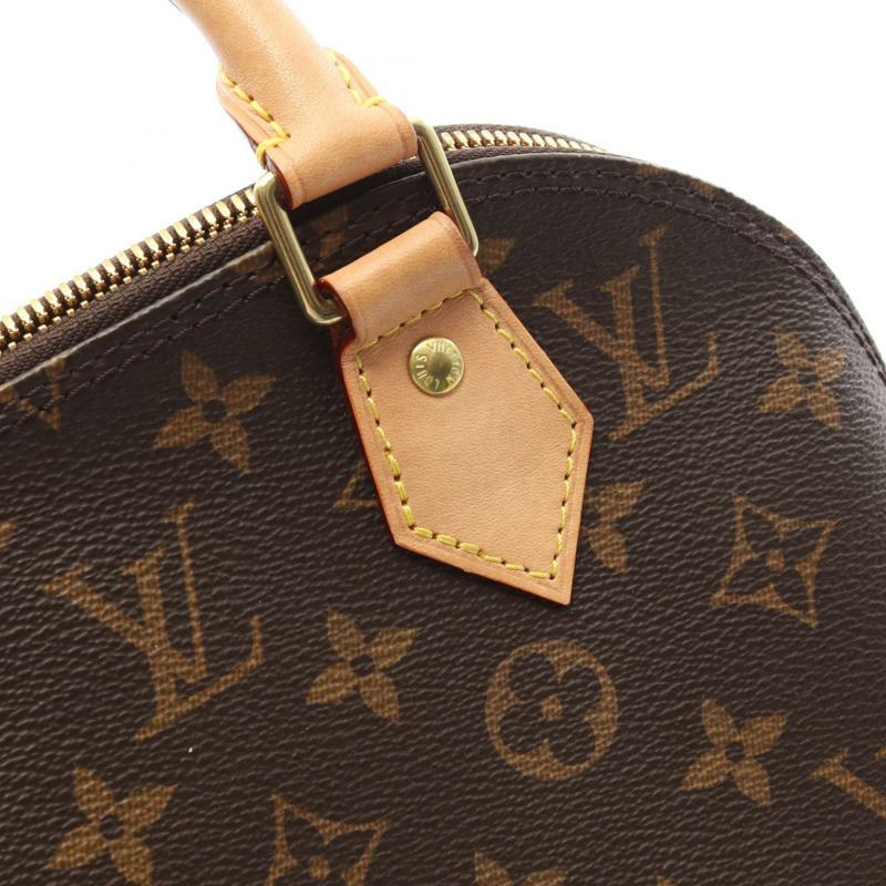 路易威登 Alma BB 單肩手提包 M53152 Monogram 帆布棕色二手女士-7
