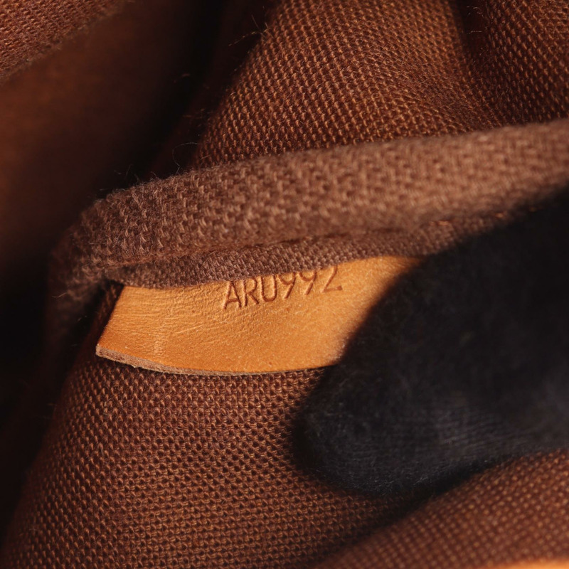 路易威登 Saumur 30 肩斜背包 M42256 Monogram 棕色皮革-5