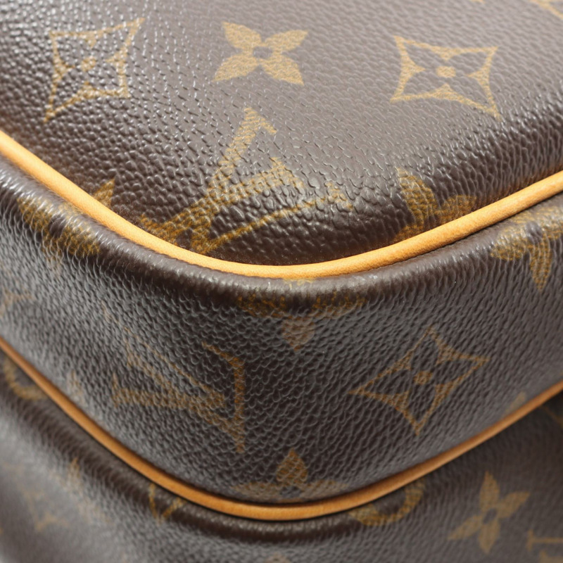 路易威登 Reporter PM 肩斜背包 M45254 Monogram 棕色皮革-7