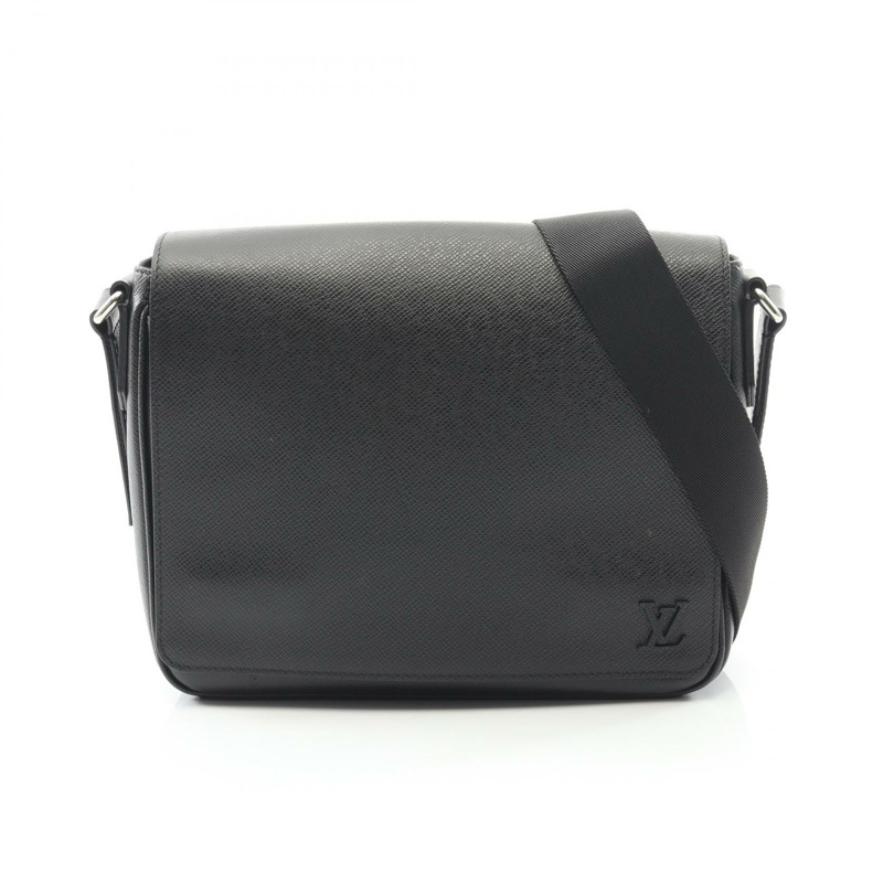 路易威登 District PM NV3 單肩斜背包 M30850 Taiga 皮革 二手-0