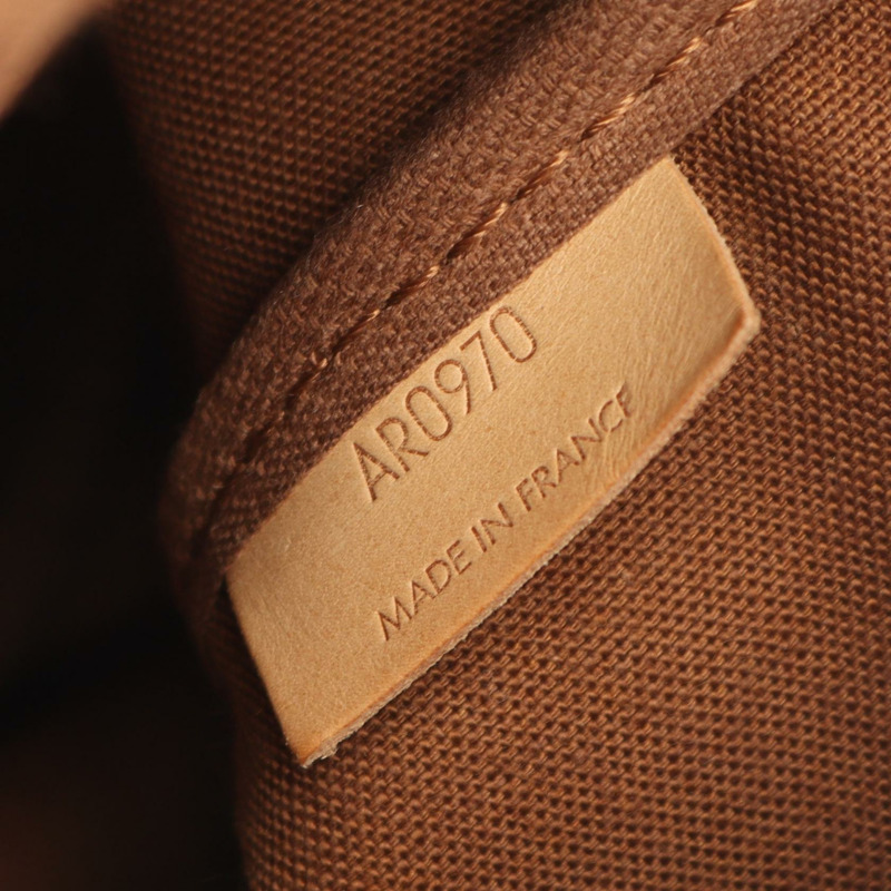 路易威登 Saumur 35 肩挎包 M42254 Monogram 皮革 棕色 LV-5