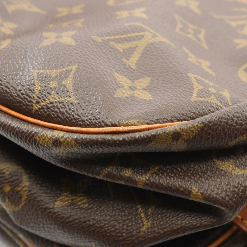 路易威登 Saumur 35 肩挎包 M42254 Monogram 皮革 棕色 LV-6