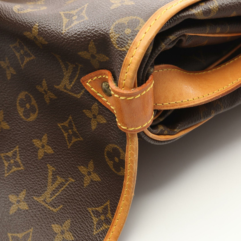 路易威登 Saumur 35 肩挎包 M42254 Monogram 皮革 棕色 LV-8