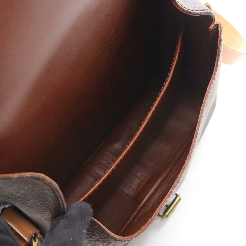 路易威登 Cartouchiere MM 單肩斜背包 M51253 Monogram 皮革 LV-2