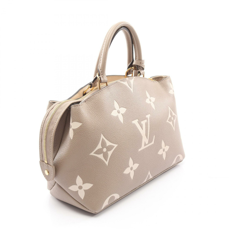 LOUIS VUITTON Petit Palais PM 斜背包手提包 M58914 Monogram empreinte 二手-1