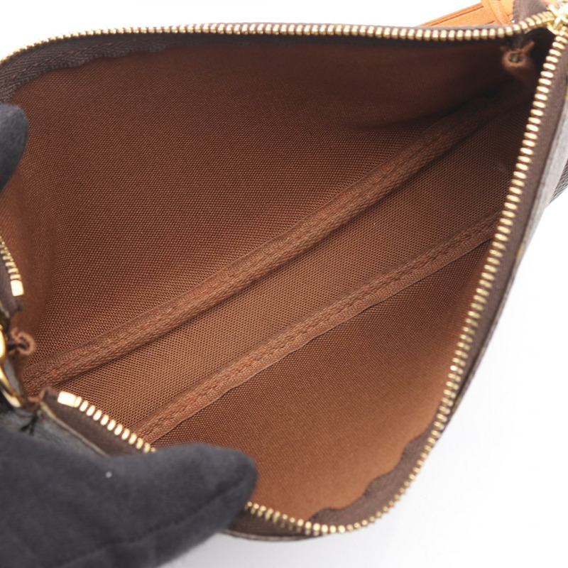 路易威登 Pochette 配件 手提包 小袋 M51980 Monogram 帆布皮革-2