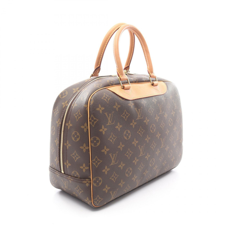 路易威登 Deauville Bowling Vanity 手提包 M47270 Monogram 棕色皮革-1
