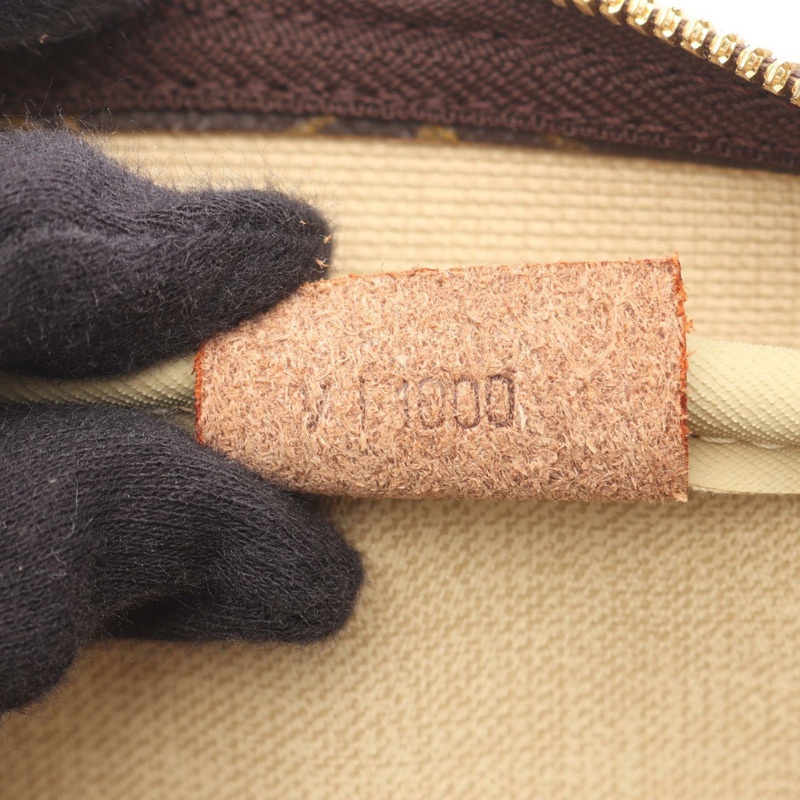 路易威登 Deauville Bowling Vanity 手提包 M47270 Monogram 棕色皮革-4