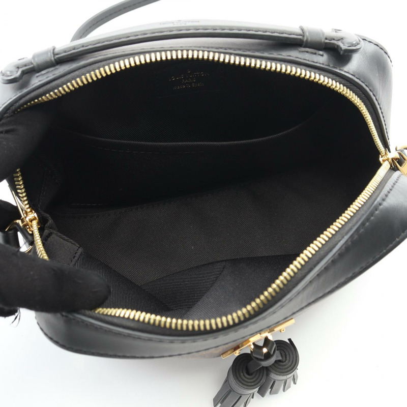 路易威登 Saintonge 單肩斜背包 M43555 Monogram 皮革 Noir LV-2