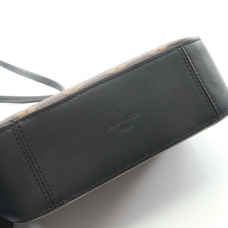 路易威登 Saintonge 單肩斜背包 M43555 Monogram 皮革 Noir LV-6