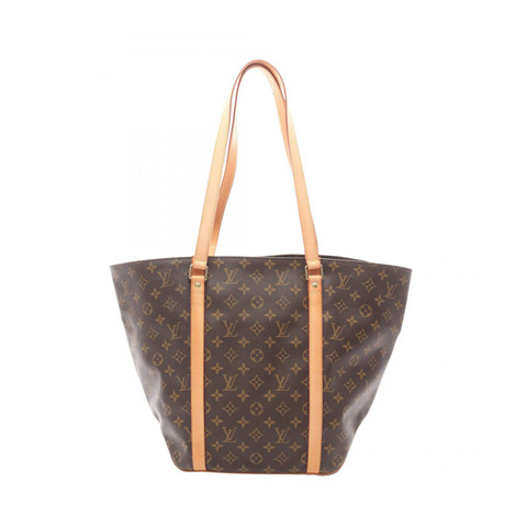 路易威登 (LOUIS VUITTON) 購物手提包 M51108 Monogram帆布皮革棕色二手LV