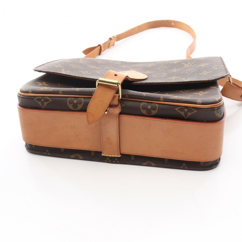 路易威登 Cartouchiere GM 單肩斜背包 M51252 Monogram 帆布 二手-7
