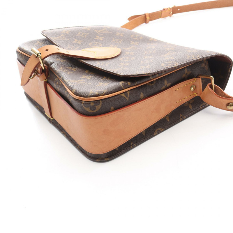 路易威登 Cartouchiere GM 單肩斜背包 M51252 Monogram 帆布 二手-8