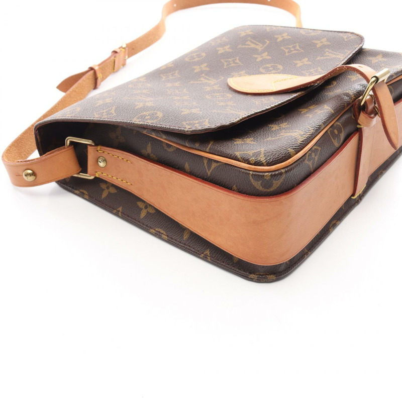 路易威登 Cartouchiere GM 單肩斜背包 M51252 Monogram 帆布 二手-9