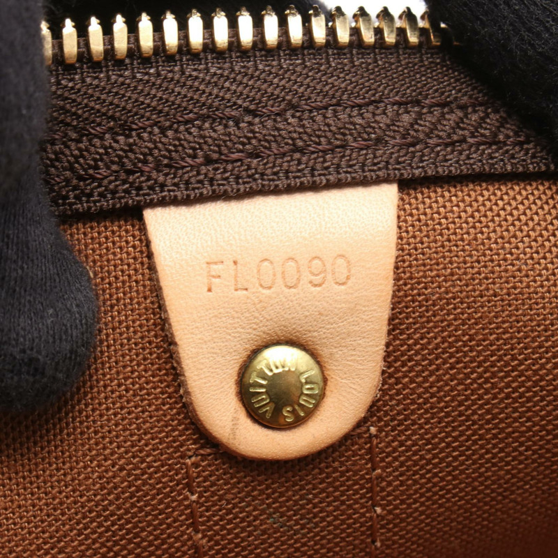 路易威登 Keepall 55 手提旅行包 M41424 Monogram 皮革 棕色 二手 LV-4