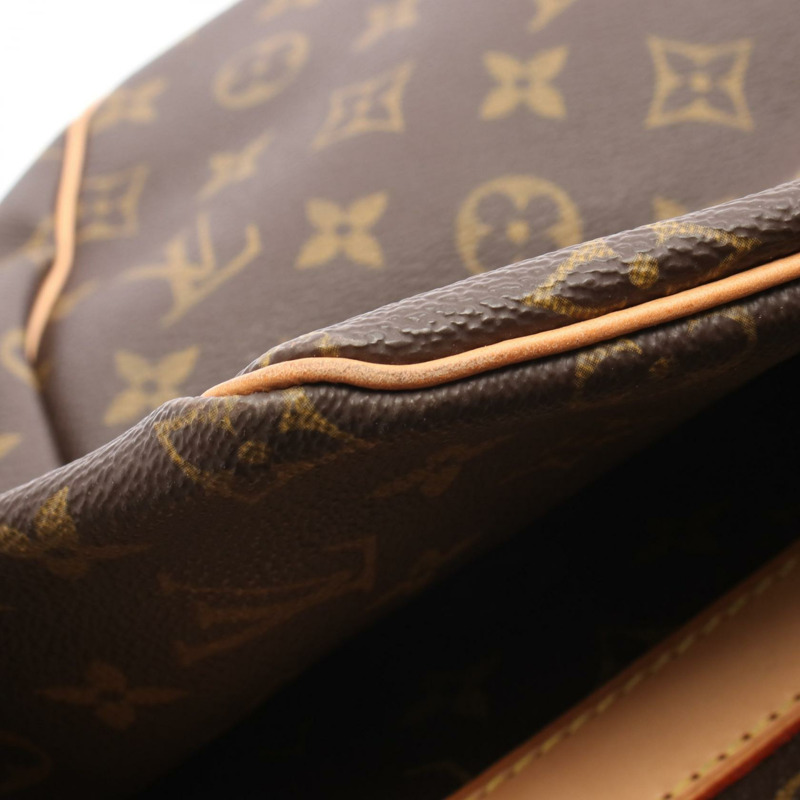 路易威登 Keepall 55 手提旅行包 M41424 Monogram 皮革 棕色 二手 LV-7