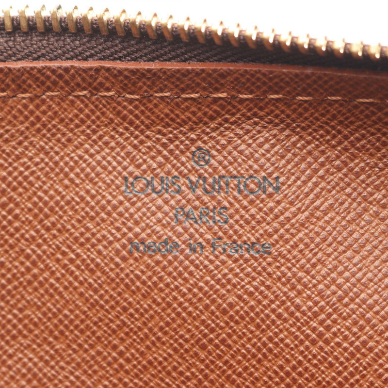 路易威登 Papillon 30 單肩手提包 M51385 Monogram 皮革 棕色 二手-3