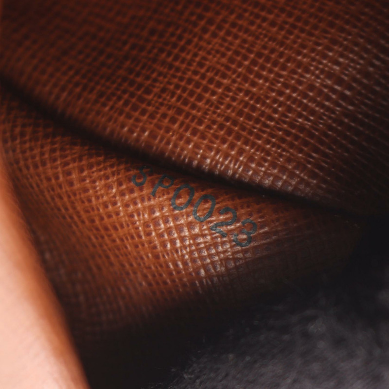 路易威登 Papillon 30 單肩手提包 M51385 Monogram 皮革 棕色 二手-4