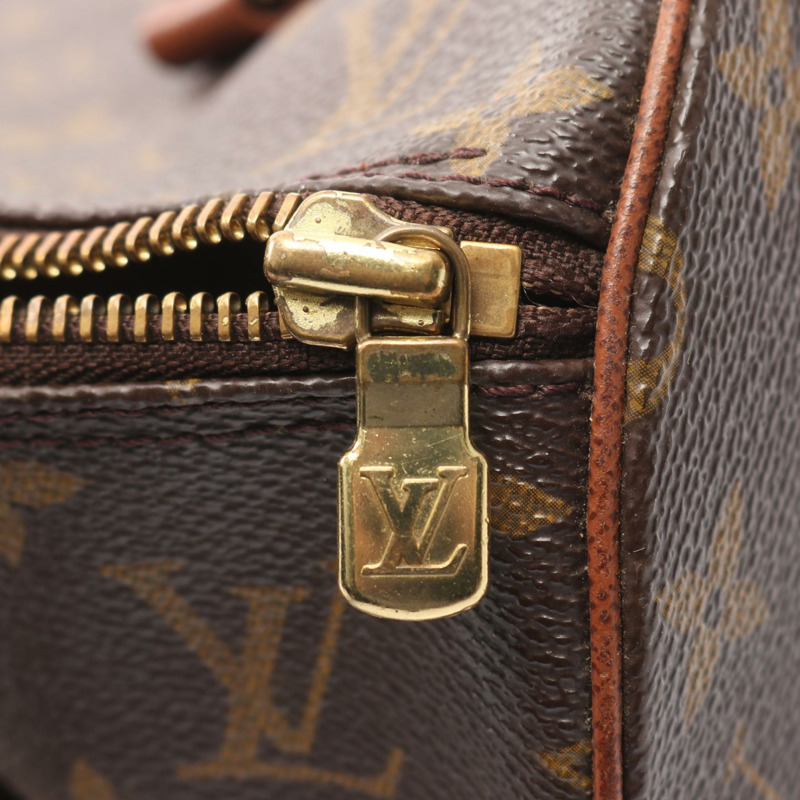 路易威登 Papillon 30 舊式單肩背包 M51365 Monogram 棕色皮革-5