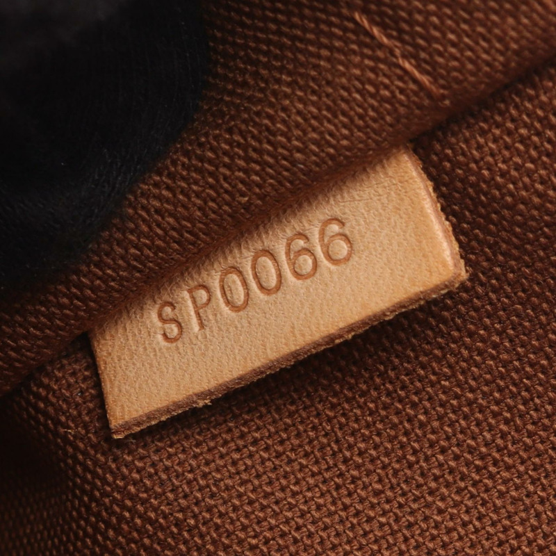 路易威登 Bosphore 腰包 M40108 Monogram 皮革 棕色 二手 LV-4