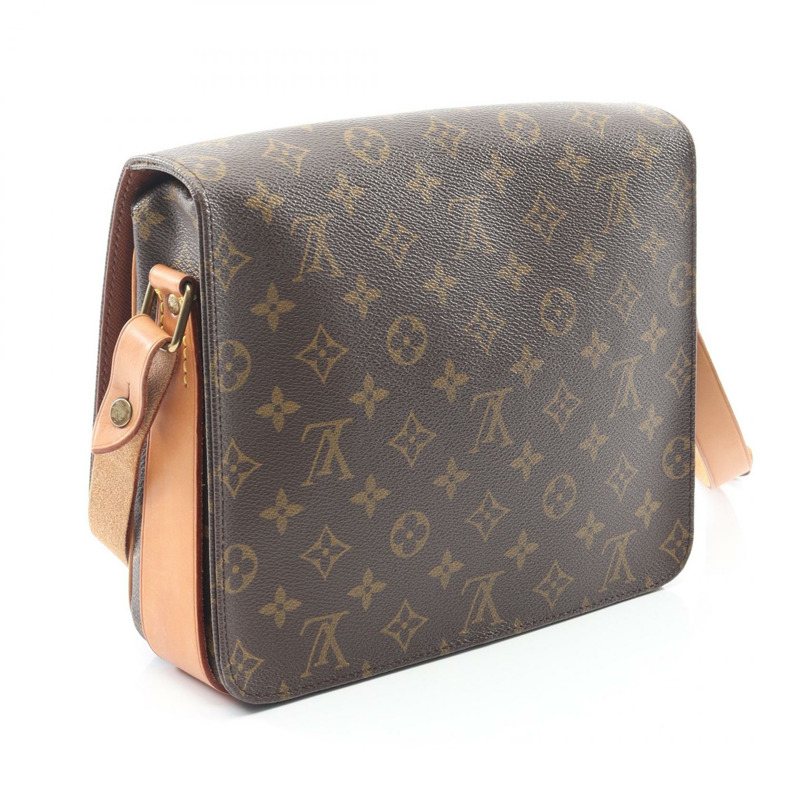 路易威登 Cartouchiere GM 單肩斜背包 M51252 Monogram 皮革 BN-1