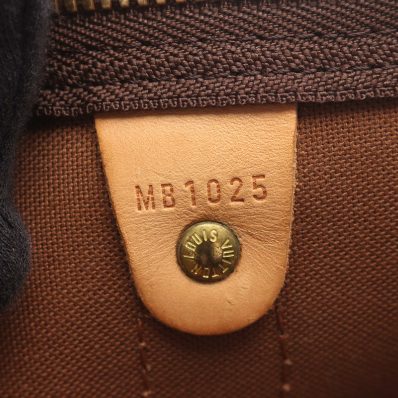 路易威登 Keepall 50 旅行手提包 M41426 Monogram 皮革 棕色 二手 LV-4