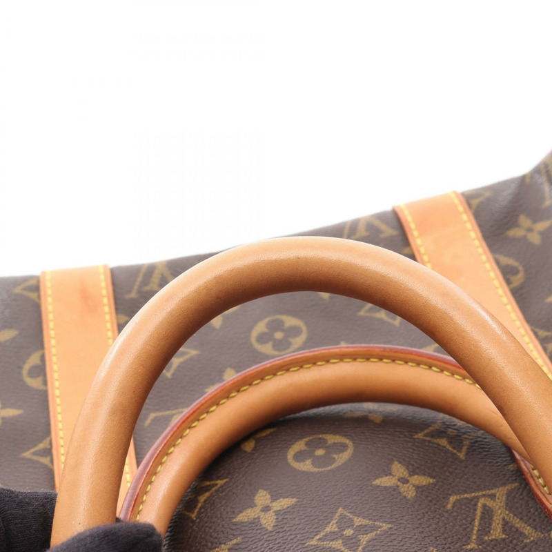 路易威登 Keepall 50 旅行手提包 M41426 Monogram 皮革 棕色 二手 LV-11