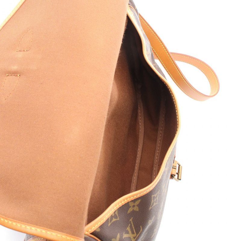路易威登 Saumur 30 肩挎包 M42256 Monogram 皮革 棕色 LV-2