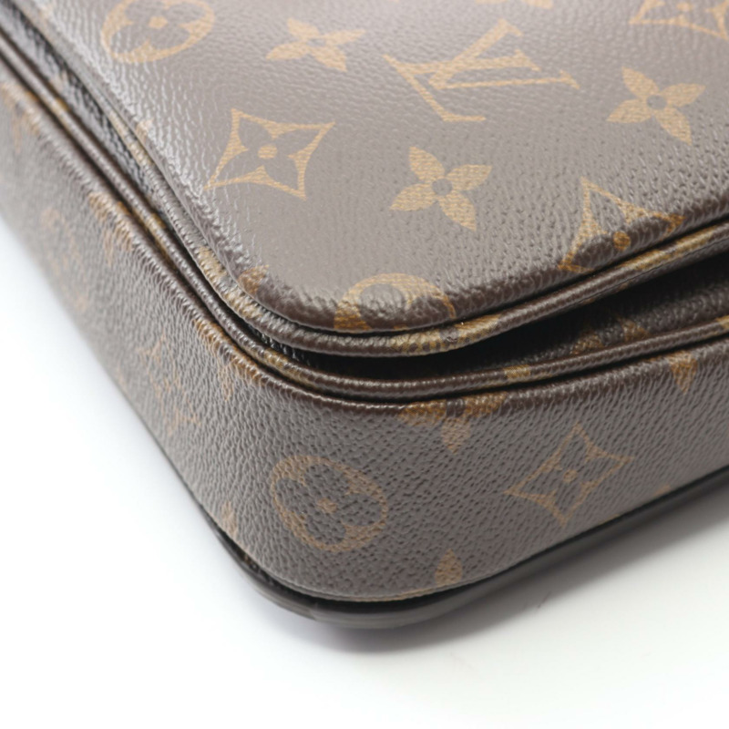 路易威登 Pochette Metis MM 斜背包 M44875 Monogram 棕色皮革-6