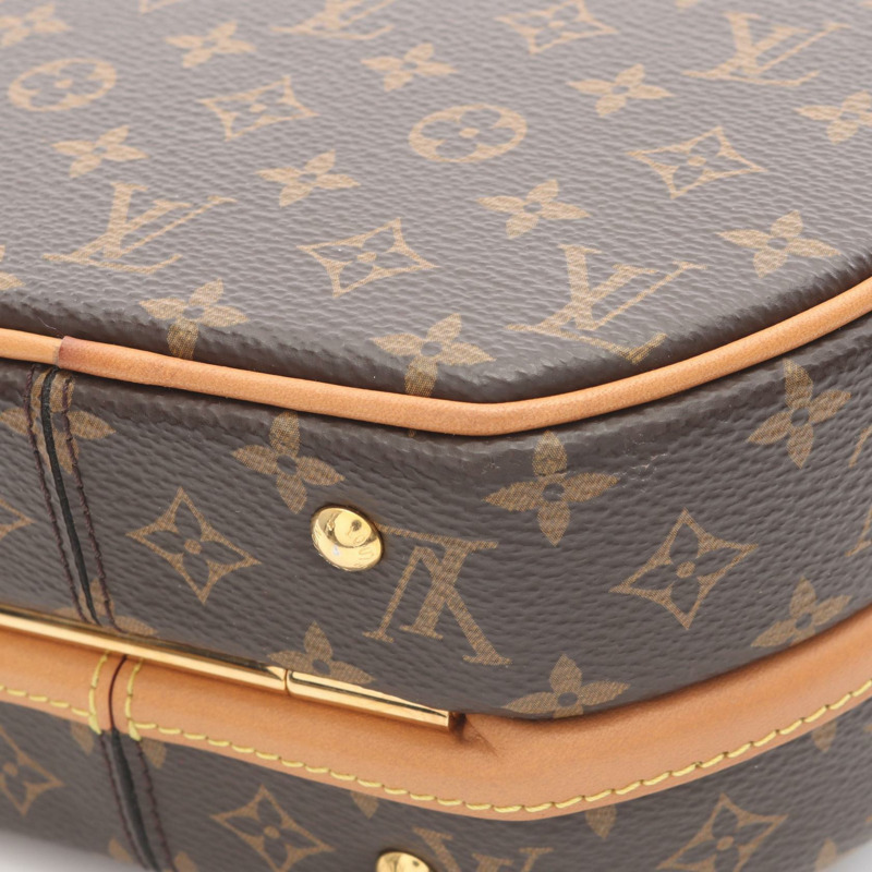 路易威登 Petit Boit 帽子斜背包 M43514 Monogram 皮革 棕色-5