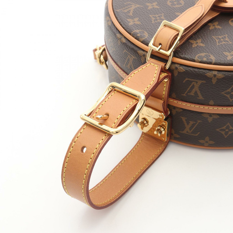 路易威登 Petit Boit 帽子斜背包 M43514 Monogram 皮革 棕色-7