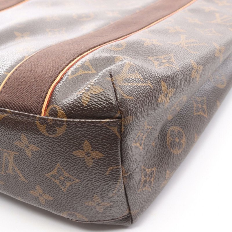 路易威登 Cabas Beaubourg 手提包 M53013 Monogram 帆布皮革棕色二手-5