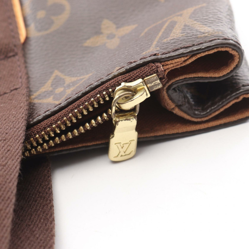 路易威登 Cabas Beaubourg 手提包 M53013 Monogram 帆布皮革棕色二手-8