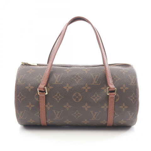 路易威登 Papillon 26 舊式單肩背包 M51366 Monogram 皮革 棕色 LV