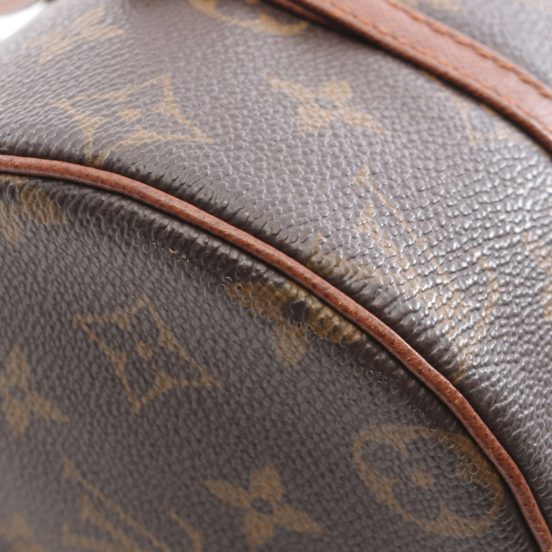 路易威登 Papillon 26 舊式單肩背包 M51366 Monogram 皮革 棕色 LV-5