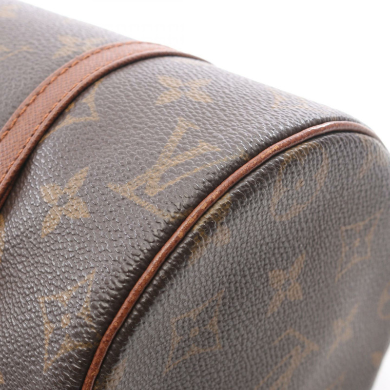 路易威登 Papillon 26 舊式單肩背包 M51366 Monogram 皮革 棕色 LV-6