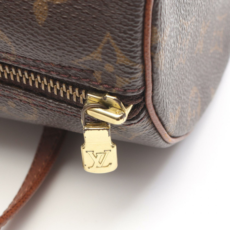 路易威登 Papillon 26 舊式單肩背包 M51366 Monogram 皮革 棕色 LV-9