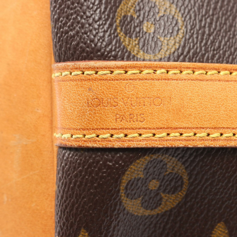 路易威登 Petit Noe 抽繩肩背包 M42226 Monogram 棕色皮革-3