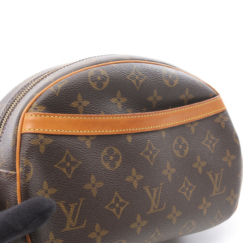 路易威登 Blois 肩背包 M51221 Monogram 帆布皮革棕色二手女士-8