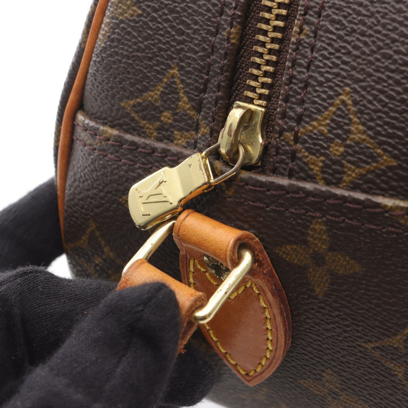 路易威登 Blois 肩背包 M51221 Monogram 帆布皮革棕色二手女士-12