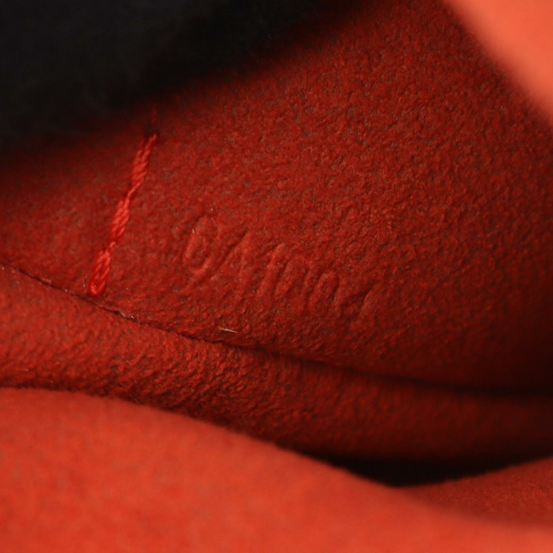 路易威登 Sarria 迷你手袋 N51286 Damier 帆布皮革 Ebene 二手女式-4