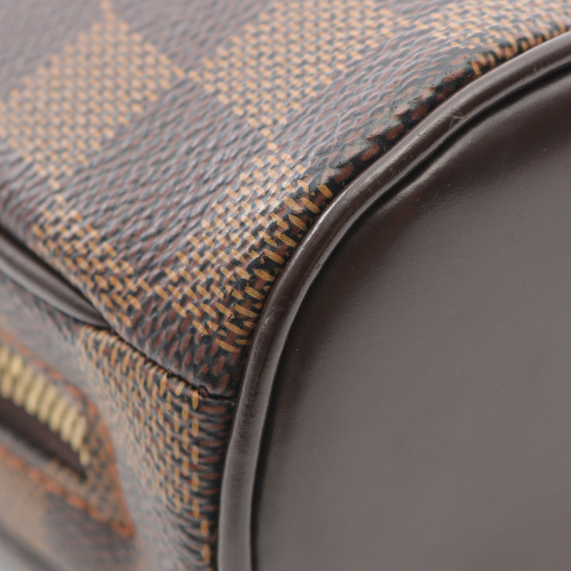 路易威登 Sarria 迷你手袋 N51286 Damier 帆布皮革 Ebene 二手女式-6