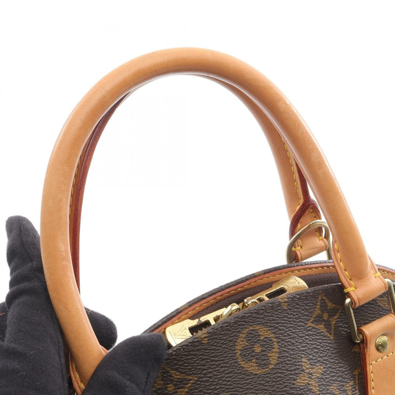 路易威登 Ellipse MM 手提包 M51126 Monogram 帆布皮革棕色二手女士-5