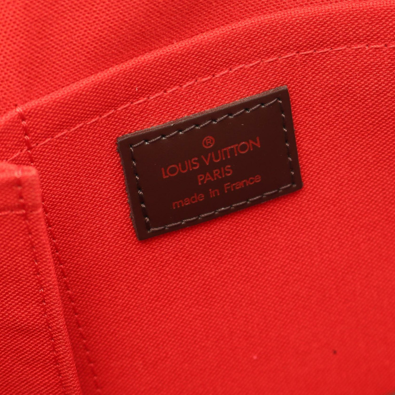 LOUIS VUITTON Sologne 單肩斜背包 N48079 Damier 帆布 Ebene 二手 LV-3