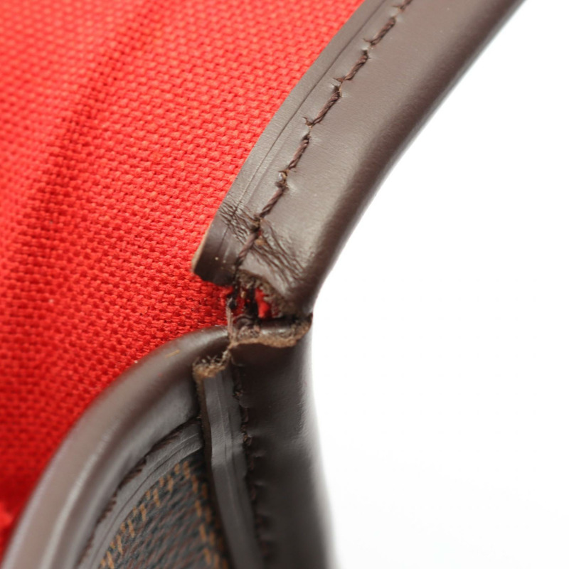 LOUIS VUITTON Sologne 單肩斜背包 N48079 Damier 帆布 Ebene 二手 LV-5