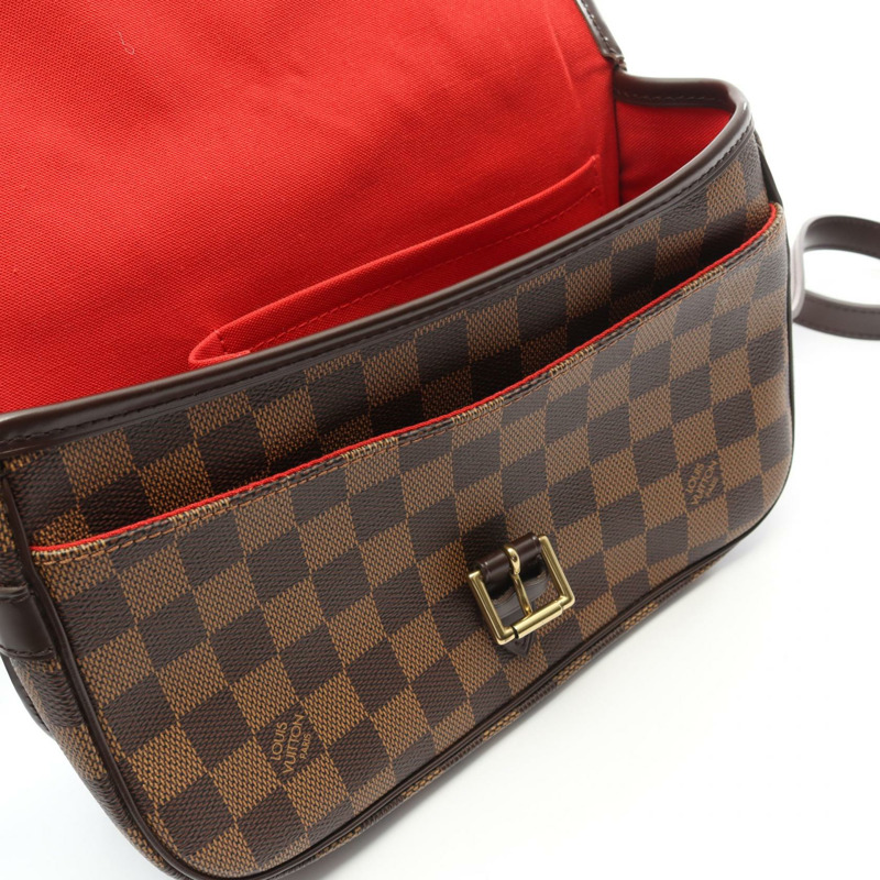 LOUIS VUITTON Sologne 單肩斜背包 N48079 Damier 帆布 Ebene 二手 LV-7