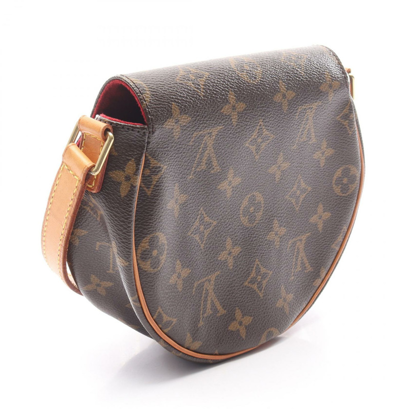 路易威登 Tambourin 單肩斜背包 M51179 Monogram 棕色皮革-1