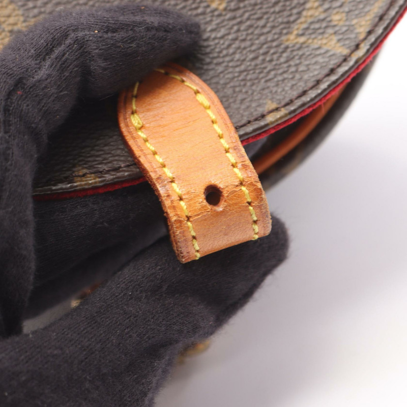 路易威登 Tambourin 單肩斜背包 M51179 Monogram 棕色皮革-5