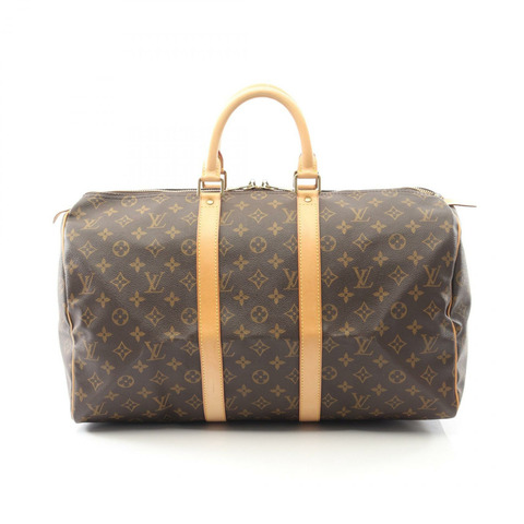 路易威登 Keepall 45 旅行手提包 M41428 Monogram 帆布皮革棕色 LV